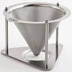 E&B Lab Paslanmaz Çelik Dripper, Ultra İnce