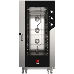 Eka Elektrikli Konveksiyon Fırın, Nemlendirmeli, Elektromekanik Kontrol 16 Tepsili 60x40 cm,  MKF 1664 S