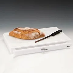 Zicco Ekmek Kesme Tahtası, Akrilik, 32x52x7 cm, Beyaz