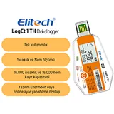 Elitech LogEt 1 TH Tek Kullanımlık Sıcaklık Nem Kayıt Cihazı, Datalogger - Görsel 1