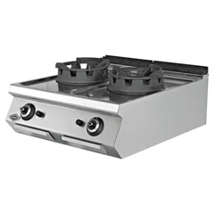 Empero 700 Plus Seri Set Üstü Wok Ocak, 2 Brülörlü, 80x73x30 cm