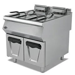 Empero 900 Plus Seri Set Üstü Gazlı Fritöz, Çiftli, 24+24 lt, 80x90x85 cm
