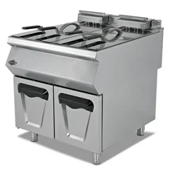 Empero 900 Plus Seri Set Üstü Gazlı Fritöz, Çiftli, 24+24 lt, 80x90x85 cm