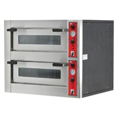 Empero Elektrikli Pizza Fırını Çift Katlı + Pizza Kapasiteli