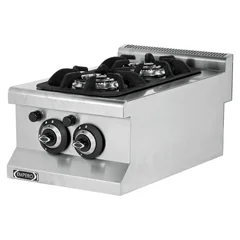 Empero Snack Seri Set Üstü Gazlı Ocak, 2 Brülörlü, 40x63,5x28,5 cm