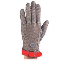 Epinox Çelik Eldiven, Uzun, 8 Cm, Kırmızı, M