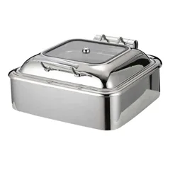 Epinox Chafing Dish, Hidrolik Kapaklı, 6 l, 2/3, CDH-6G