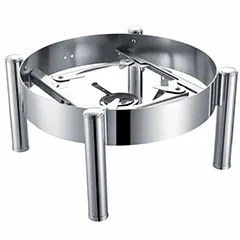 Epinox CLY-6Y Chafing Dish, Lüks 2/3 Yuvarlak Ayaklı Stand