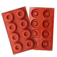 Epinox Donut Çikolata Kalıbı, Silikon, 29,3x17x2 Cm, Dnt 29