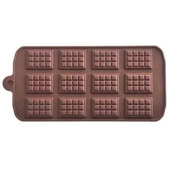 Epinox Mini Tablet Çikolata Kalıbı, Silikon, Mnt 12