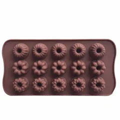 Epinox SCK-32 Çikolata Kalıbı, Silikon, Karışık Kurabiye