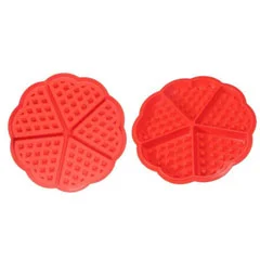 Epinox Silikon Waffle Kalıbı, 5 Bölmeli, Wff 05
