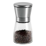 Epinox Tuz Biber Değirmeni, Çelik Kapak, Cam Hazne, 13 Cm, CSM-130 - Görsel 1
