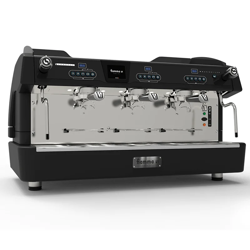Fiamma Compass 3MB TC Espresso Kahve Makinesi, Siyah