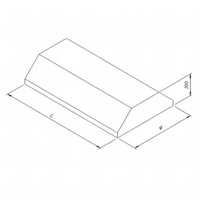 Filtresiz Orta Tip Davlumbaz, 300x200 cm