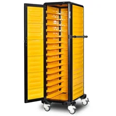 Gastrolley Tekli Gn Küvet Taşıma Arabası 150, 2 Yanı+Arka Kapaklı+Kapılı