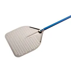 Gi Metal Alüminyum Delikli Pizza Küreği, 36 cm