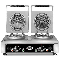 Gmg Amore S KGW 21 S Çiçek Waffle Makinesi, Çiftli, Sabit Plakalı, Teflon Kaplamalı