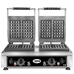 Gmg Classico KGW 5530 WE Kare Waffle Makinesi, Çiftli, Sabit Plakalı