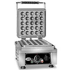 Gmg KGW 07 D Lokmia D Waffle Makinesi, Tekli, Sabit Plakalı, Teflon Kaplamalı
