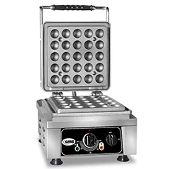 Gmg KGW 07 L Lokmia L Waffle Makinesi, Tekli, Sabit Plakalı, Teflon Kaplamalı
