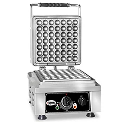 Gmg KGW 07 S Lokmia S Waffle Makinesi, Tekli, Sabit Plakalı, Teflon Kaplamalı