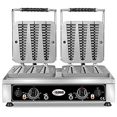 Gmg KGW 23 Waffelino Waffle Makinesi, Çiftli, Sabit Plakalı, Teflon Kaplamalı