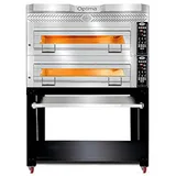 Gmg Optima PB2T-128 Elektrikli Pasta Börek Fırını, 2 Katlı, Alt Standlı, 124x84x18 cm x 2 - Görsel 1