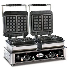 Gmg WE 02 Bruxel Waffle Makinesi, Çiftli, Değiştirilebilir Plakalı