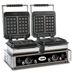 Gmg WE 02 Bruxel Waffle Makinesi, Çiftli, Değiştirilebilir Plakalı