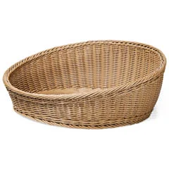 Groovy Açık Büfe Plastik Yuvarlak Sepet, 45x45x/16 cm