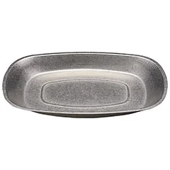 Groovy Açık Büfe Retro Sunum Tabağı, 25,5x16,5x2,4 cm