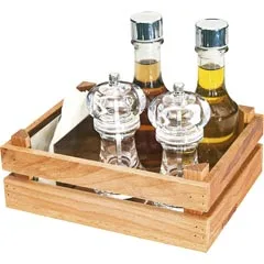 Groovy GRV-2415 Ahşap Kasalı 5'li Set