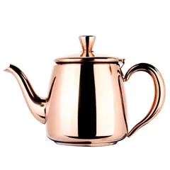 Groovy GRV-254 Çelik Kahve ve Çay Potu, 550 mm, Bakır
