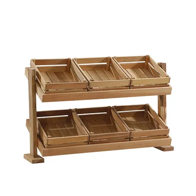 Groovy İki Katlı Açık Büfe Sunum, 3lü