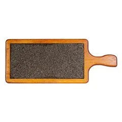 Groovy Kulplu Steak Tahta Bazaltlı, 45x18x2,4 cm