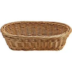 Groovy Plastik Oval Sepet, 24x16x7 cm