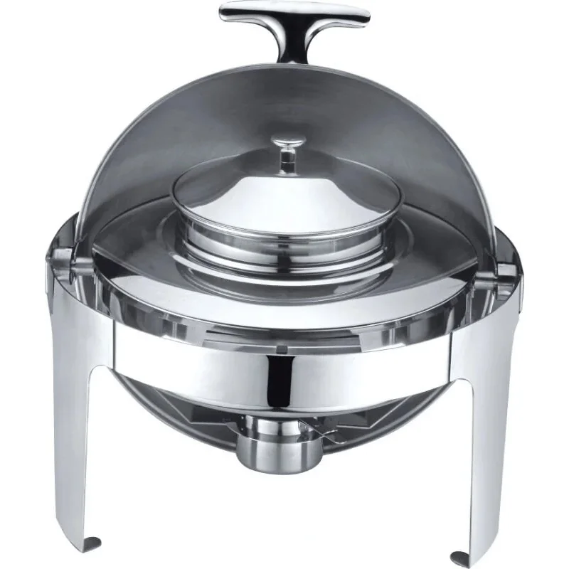 Groovy Rolltop Çorbalık Chafing Dish, 4,5Lt