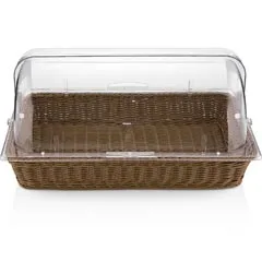 Groovy Sepetli Polikarbon Rolltop, Dikdörtgen, 54x33x26 cm