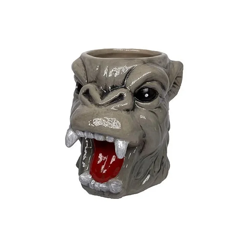 Groovy Seramik Tiki Kokteyl Bardak, 12x13 cm, 650 cc