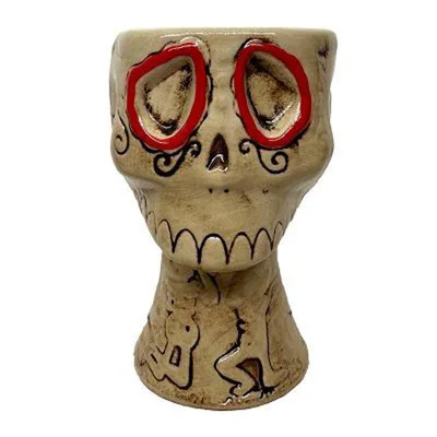 Groovy Seramik Tiki Kokteyl Bardak, 8,5x13,5 cm, 450 cc