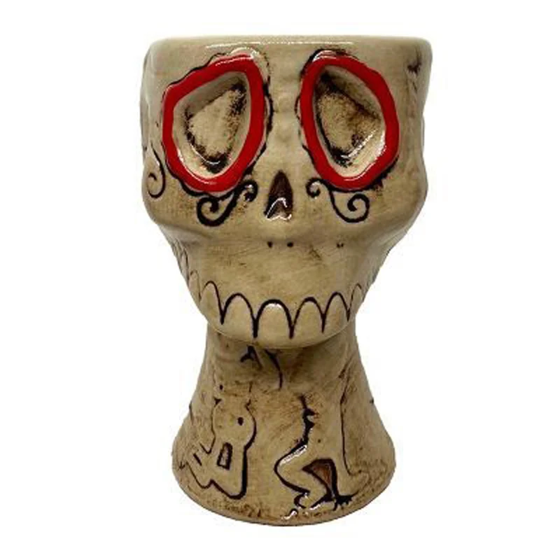 Groovy Seramik Tiki Kokteyl Bardak, 8,5x13,5 cm, 450 cc