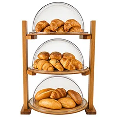 Groovy Üç Katlı Rolltop Teşhir Standı, 55x44x85 cm