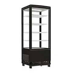 Gtech Dik Tip Soğuk Teşhir Ünitesi, Köşeli, 98 Litre, 42.8x38.6x111 cm