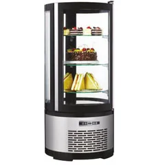 Gtech Silindir Dik Tip Soğuk Teşhir Ünitesi, 100 Litre, 48x48x103 cm