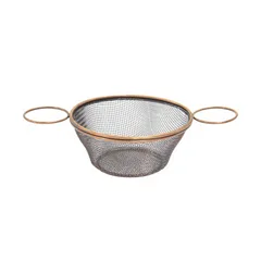 Gurmeaid Sunum Sepeti, Antik Bakır, Dip Soslu, 17x8 cm