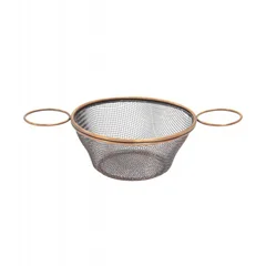 Gurmeaid Sunum Sepeti, Antik Bakır, Dip Soslu, 17x8 cm