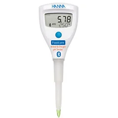 Hanna HI9810382 Ekmek ve Hamur pH Test Cihazı, Bluetooth Bağlantılı