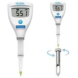 Hanna HI981045 Çelik Bıçaklı Et pH Test Cihazı - Görsel 1