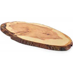 Happy Chef  Ağaç Efektli Oval Pano, 53x27 cm